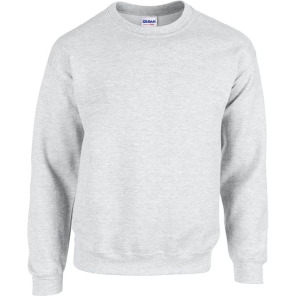 Gildan 18000 | Felpa Girocollo In Misto Pesante | Pullover - Colore: Ash (Heather) - Taglia: 3XL-image