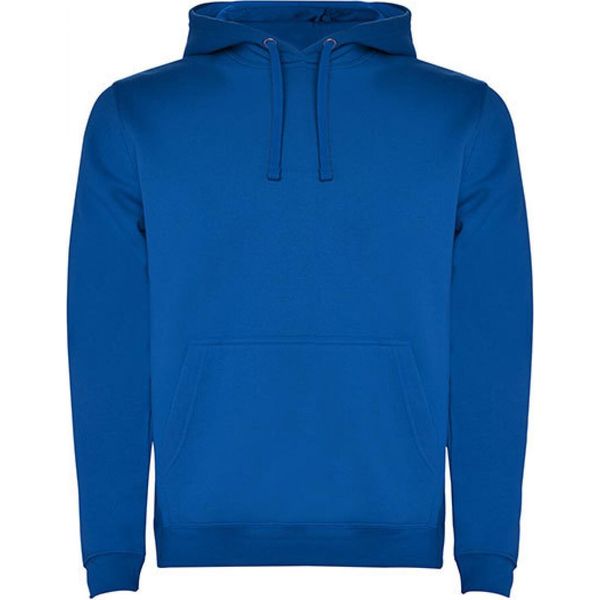Felpa Urban Da Uomo Con Cappuccio, Interno Spazzolato - Colore: Royal Blue 05 - Taglia: L-image