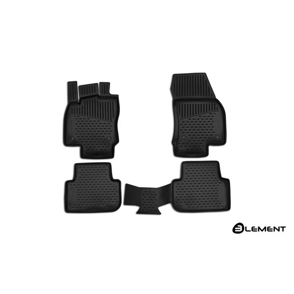 Tappetino Element 3D Per Volkswagen Tiguan, 2017->, Suv 5 Porte, 4 Pz.-image