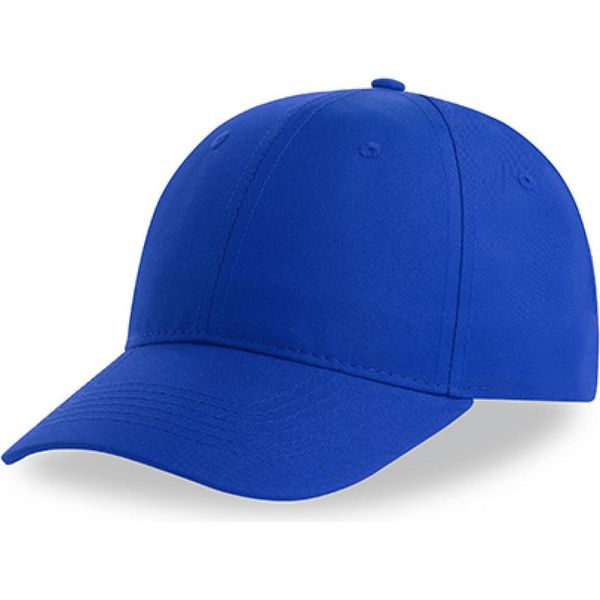 Atlantis Recs | Recy Six Cap Cappellino Da Baseball In Poliestere Riciclato - Colore: Royal - Taglia: Unica-image