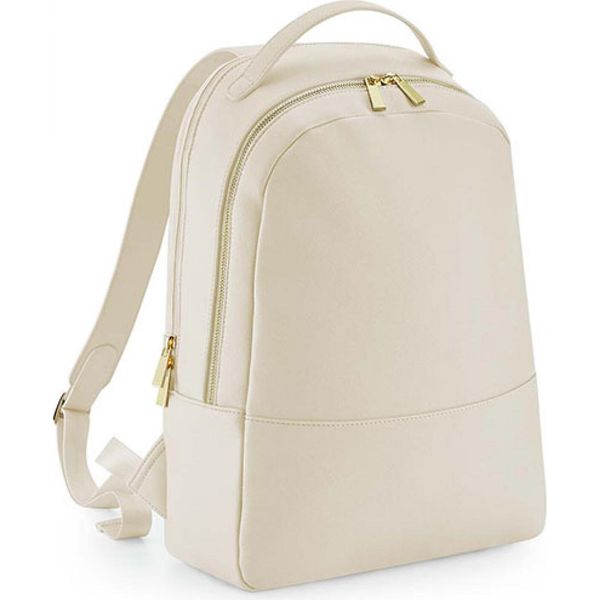 Bagbase BG768 | Zaino Boutique In Pelle - 30 X 41 X 11 Cm - Colore: Oyster - Dimensioni: 30 X 41 X 11 Cm-image