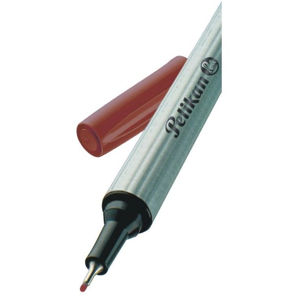 Pelikan BüRo 943175 Pelikan Fineliner 96 Braun 10 StüCk 0.4Mm Faltschachtel-image