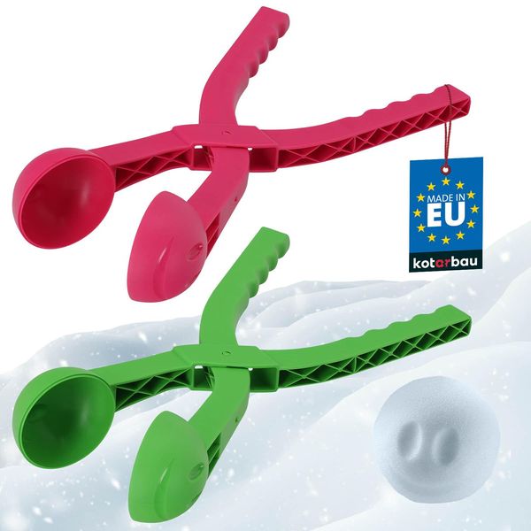 Kotarbau® Pinze Per Palle Di Neve Per Modellare Le Palle Di Neve Verde Rosa Palla Di Neve-image