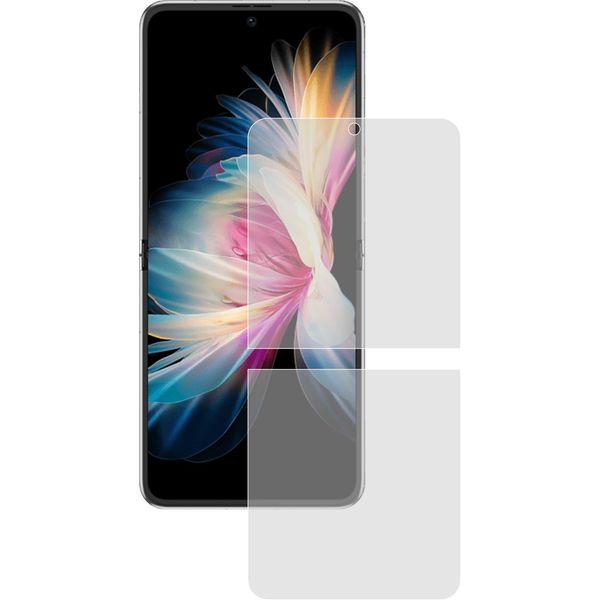 2X Pellicola Blindata Premium Per Huawei P50 Pocket Antishock - Protezione Dello Schermo Cristallino - Pellicola Protettiva-image