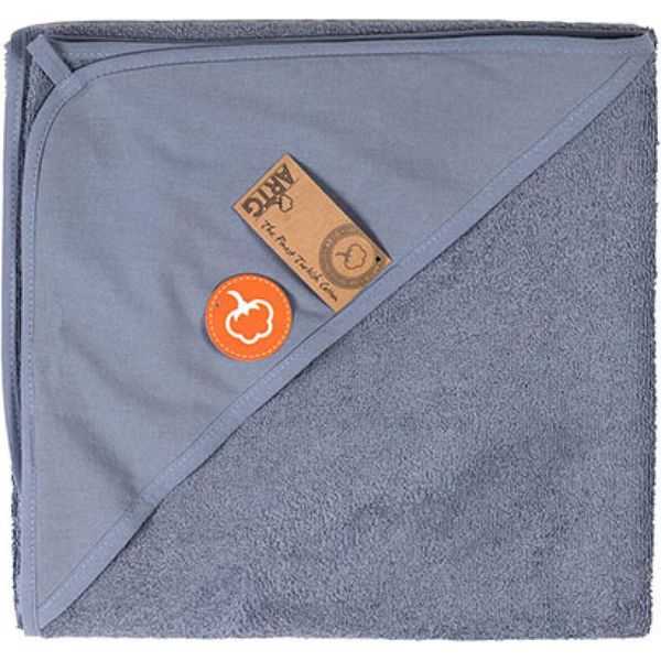 A&R 732.50 | Print-Me® Asciugamano Con Cappuccio Per Bambini - 100 X 100 Cm - Colore: Blu Jeans - Dimensioni: 100 X 100 Cm-image