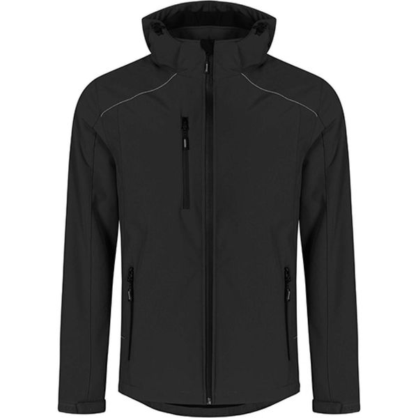 Promodoro 7860 | Uomo Giacca Softshell Calda Impermeabile Antivento - Colore: Nero - Taglia: 4XL-image