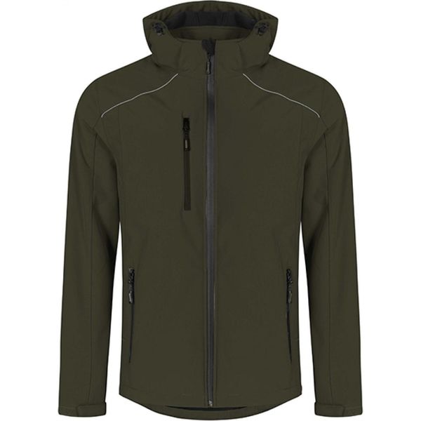 Promodoro 7860 | Uomo Giacca Softshell Calda Impermeabile Antivento - Colore: Khaki - Taglia: Xl-image