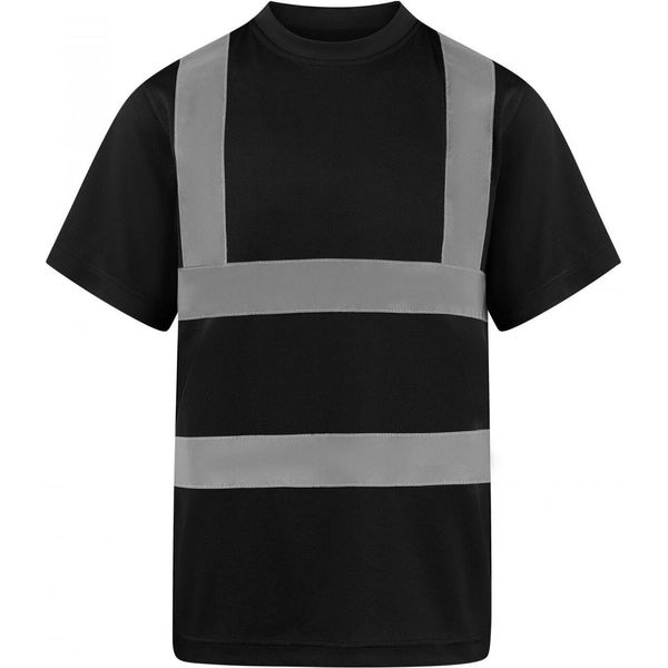 Korntex Kxs | Maglietta Da Lavoro Hi-Viz Da Uomo En Iso 20471 - Colore: Nero - Taglia: 5XL-image