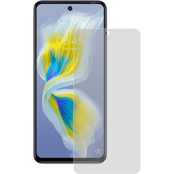3X Protezione Dello Schermo Cristallino Per Tecno Camon 18T Antibatterica-image
