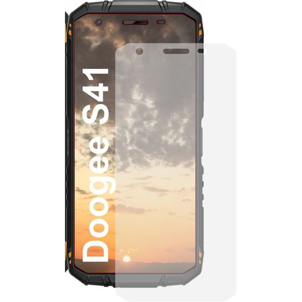 3X Protezione Dello Schermo Antiriflesso Per Doogee S41 - Protezione Antibatterica Semi-Opaca Dello Schermo Premium-image