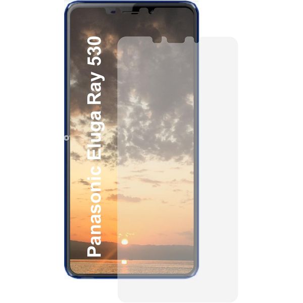 3X Pellicola Protettiva Antiriflesso Per Panasonic Eluga Ray 530 - Protezione Dello Schermo Antibatterica Semi-Opaca Di Qualità Superiore-image