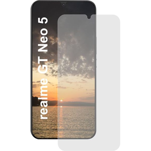 3X Pellicola Protettiva Antiriflesso Per Realme Gt Neo 5 - Protezione Dello Schermo Antibatterica Semi-Opaca Premium-image