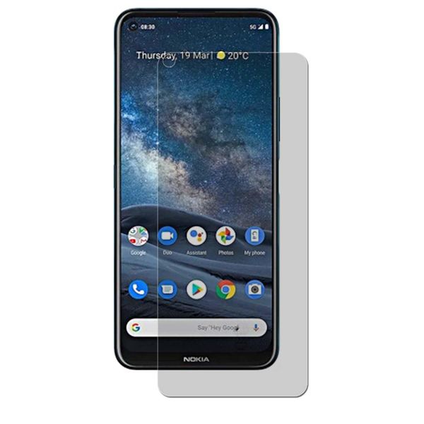2X Pellicola Blindata Per Nokia 8 V 5G Uw Pellicola Protettiva Antishock 7H-image