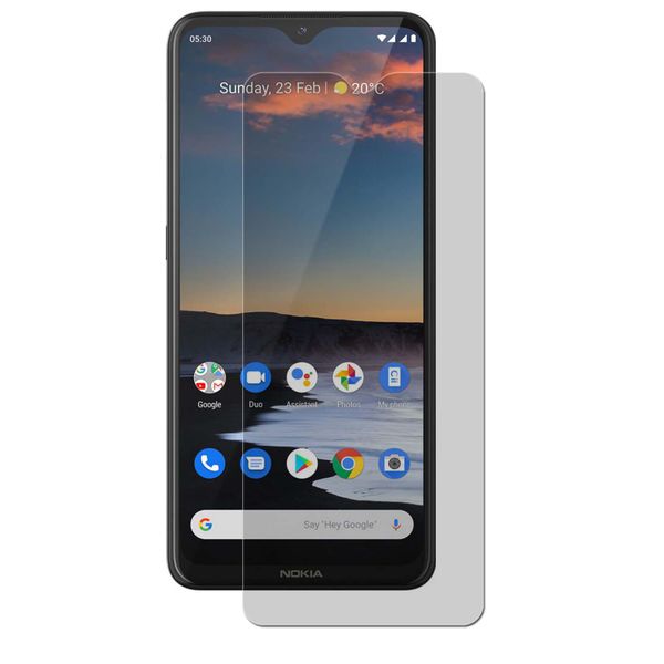 2X Pellicola Blindata Per Nokia 5.3 Charcoal Pellicola Protettiva Antishock 7H-image