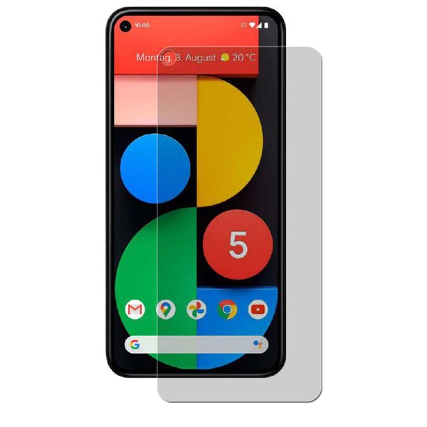 3X Pellicola Protettiva Per Google Pixel 5 Pellicola Protettiva Antiriflesso Antibatterica Anti-Impronta-image