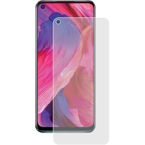 3X Pellicola Protettiva Per Oppo A74 5G Protezione Dello Schermo Cristallino Antibatterico-image