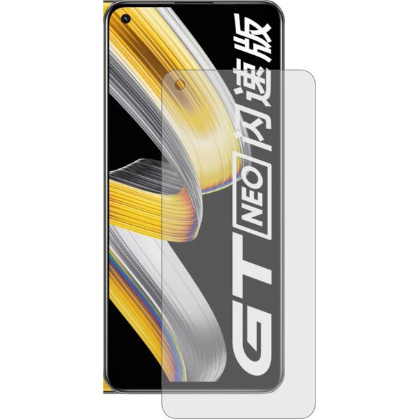 2X Realme Gt Neo Flash Premium 7H Pellicola Di Armatura Antibatterica Anti-Shock-image