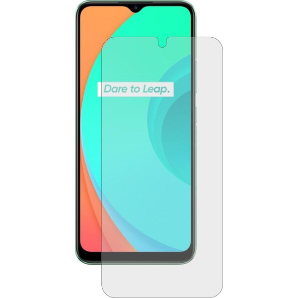 3X Protezione Dello Schermo Cristallino Per Realme C11 2020 Pellicola Protettiva Antibatterica-image
