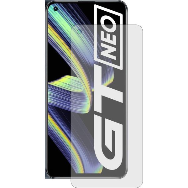 3X Protezione Dello Schermo Cristallino Per Realme Gt Neo Pellicola Protettiva Antibatterica-image