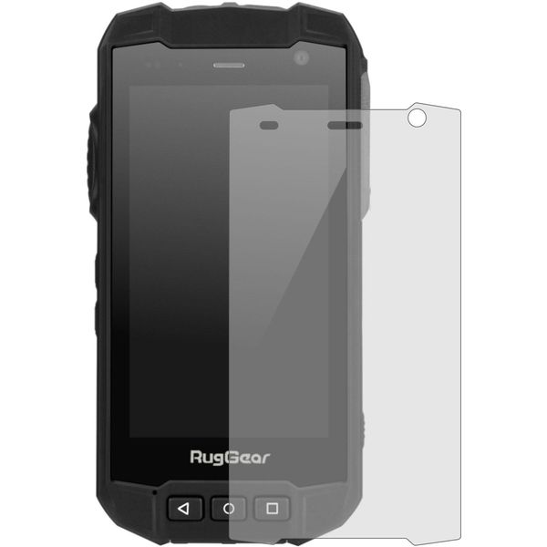 2X Ruggear RG530 Premium 7H Pellicola Di Protezione Antibatterica Antiurto-image