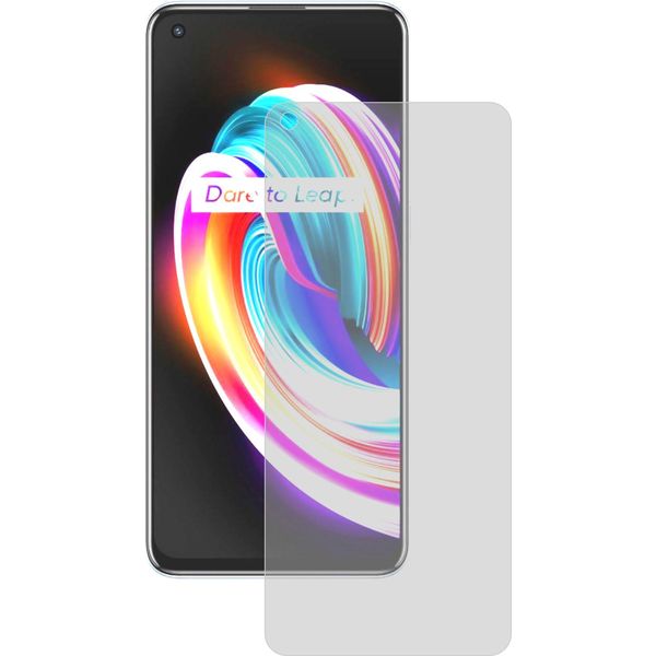 2X Realme X7 Max 5G 2X Pellicola Di Armatura Premium 7H Antibatterica Anti-Shock-image