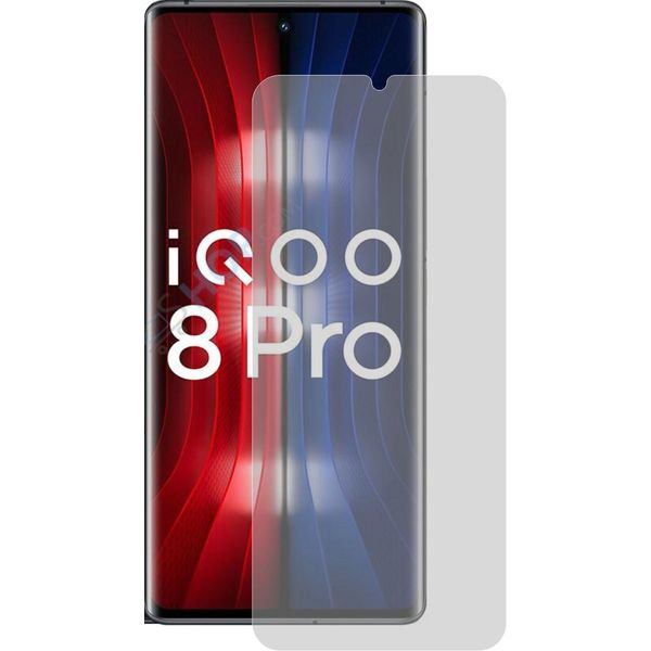 Vivo Iqoo 8 Pro - 3X Pellicola Protettiva Antibatterica Cristallina-image