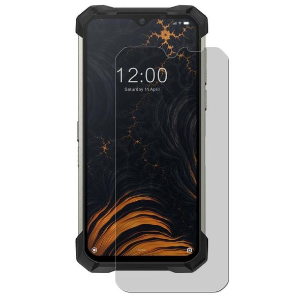2X Doogee S88 Plus Premium 7H Anti-Batterico Anti-Shock Pellicola Protettiva-image