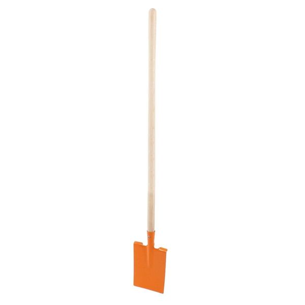 Vanga Da Giardino Per Bambini Rekord Con Manico In Legno Arancione Lunghezza 90 Cm-image