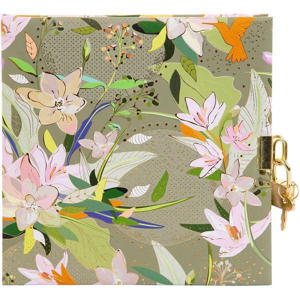 Agenda Goldbuch Royal Lilly Verde 16,5X16,5 Cm 96 Pagine Bianche-image
