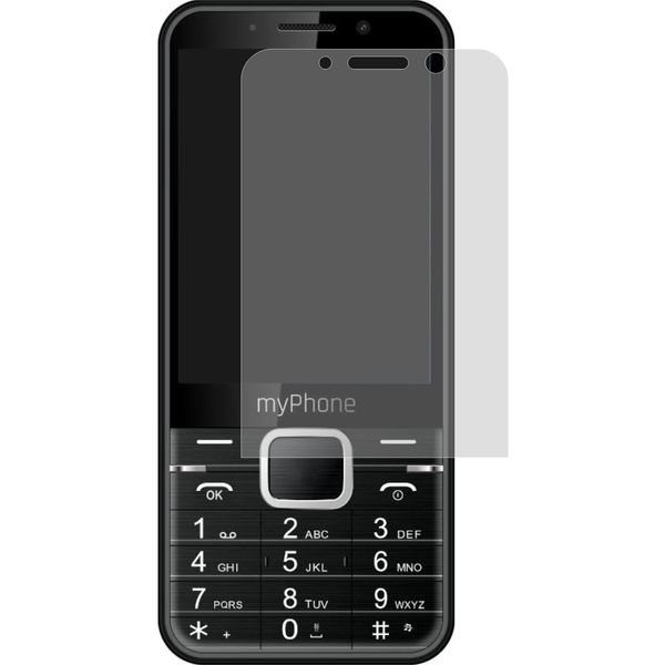 3X Pellicola Protettiva Cristallina Per Myphone Up Smart Screen Protector Antibatterico-image