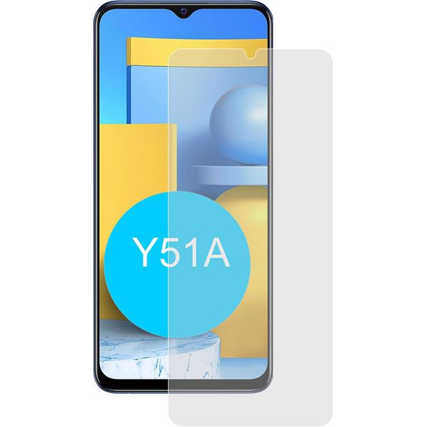 3X Protezione Dello Schermo Cristallino Per Vivo Y51A Antibatterico-image