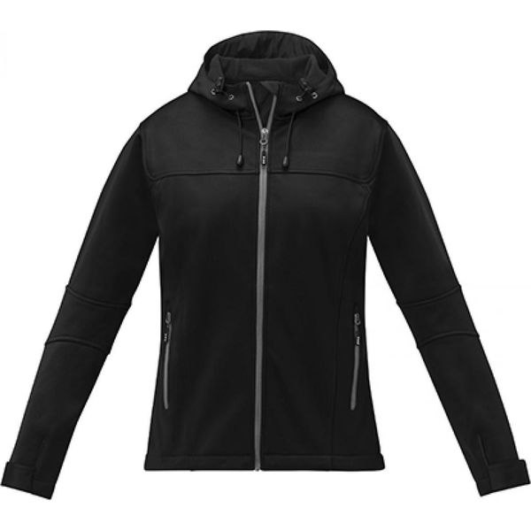 Elevate 38328 | LadiesŽMatch Softshelljacket Xs To 2XL - Colore: Nero - Taglia: Xl-image