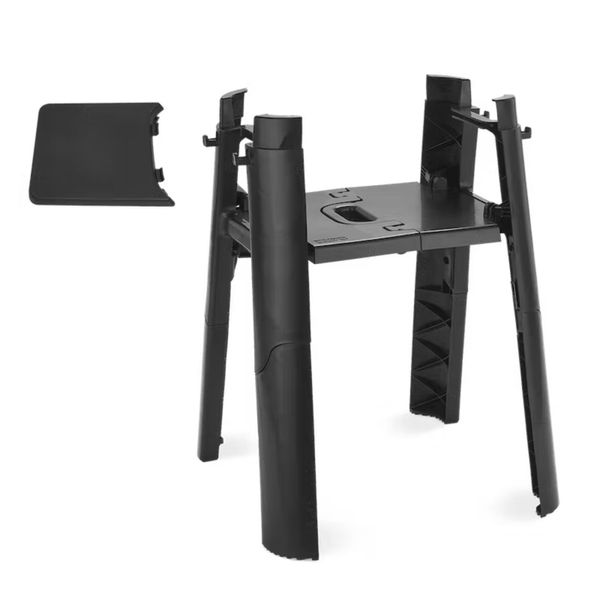 Weber 6616 Stand E Supporto Con Ripiano Laterale Barbecue Elettrico Lumin Compact Nero-image