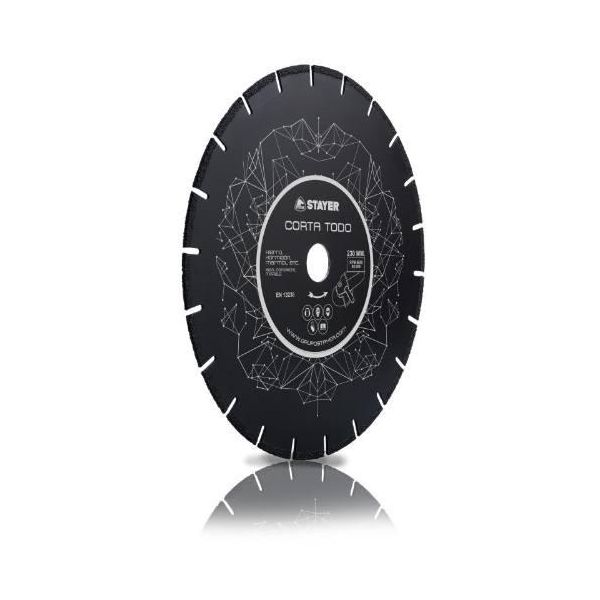 Disco A Segmento Diamantato Corta Todo, Ø 125 X 22,2 Mm, Stayer-image