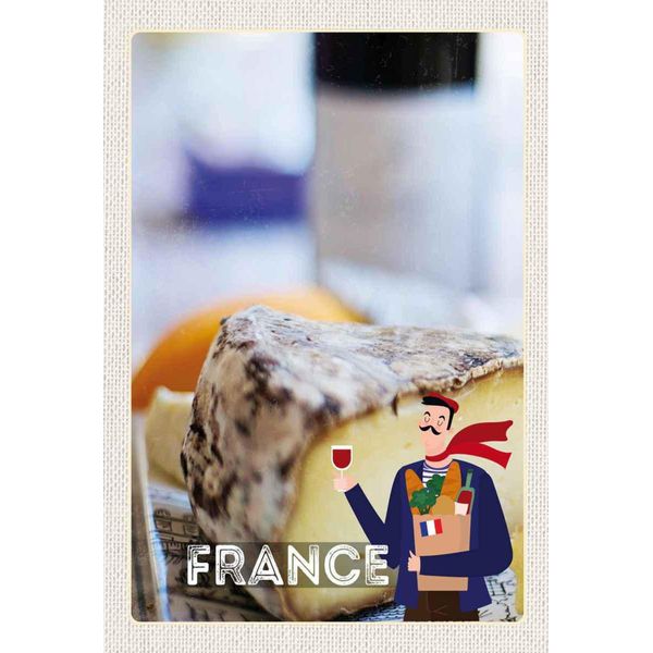 Vianmo Insegna In Legno 30X20 Cm Frankreich KäSe Emmentaler Produktion-image