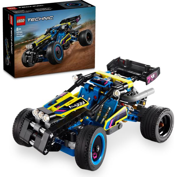 Lego Technic Buggy Da Corsa Fuoristrada, Auto Giocattolo Per Bambini, Kit Per Costruire Un Buggy Da Corsa, Regalo Per Bambini E Bambine Di 8 Anni, Modello Di Auto Da Rally 42164-image