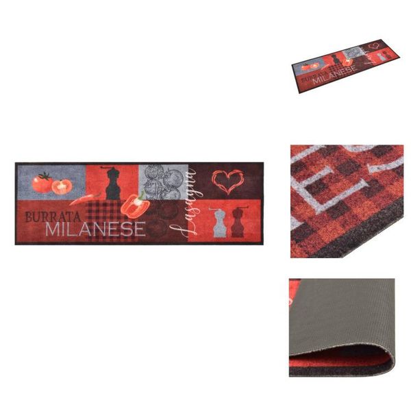 Vidaxl Tappeto Da Cucina Lavabile Pomodori 60X300 Cm - Tappeti Per Pavimenti-image