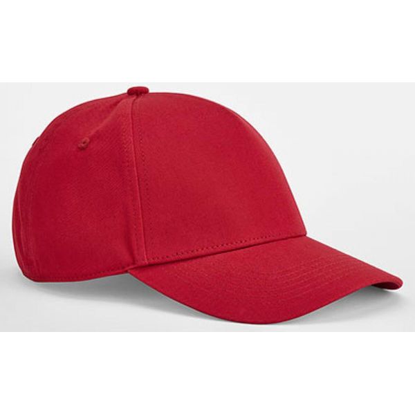 Beechfield B825 | Earthaware® Classic Organic Cotone 5 Panel Cap - Farbe: Classic Red - GrößE: Taglia Unica-image