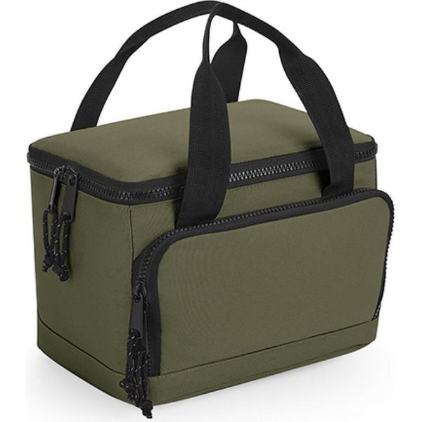 Bagbase BG288 | Mini Borsa Termica Riciclata - Colore: Verde Militare - Dimensioni: 24 X 17 X 17 Cm-image