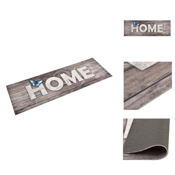 Vidaxl Tappetino Da Cucina Lavabile Home 60X180 Cm - Tappetini Per Pavimenti-image