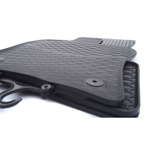 Tappetini In Gomma Adatti Per Skoda Superb Iv Tutti Dal 2024> Tappetini In Gomma Tappetini Per Pavimenti Inodore 4 Pezzi Nero Resistente Alle Intemperie Antiscivolo-image