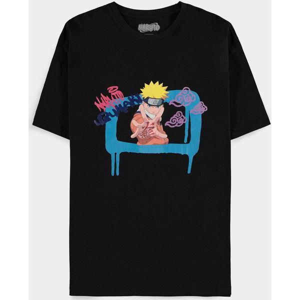 Naruto - Graffiti Square - Maglietta A Maniche Corte Da Uomo - Xl - Difuzed TS286113NRT - (Magliette E Top / Magliette A Maniche Corte)-image