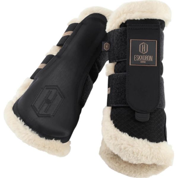 Eskadron Ghette A Rete Fauxfur Heritage 2024 Ghette Da Dressage Nero L-image