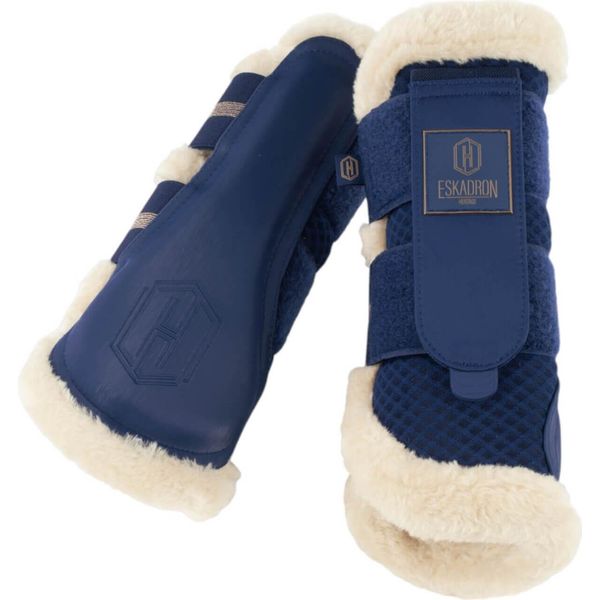 Eskadron Ghette A Rete Fauxfur Heritage 2024 Ghette Da Dressage Blu Vero Xl-image