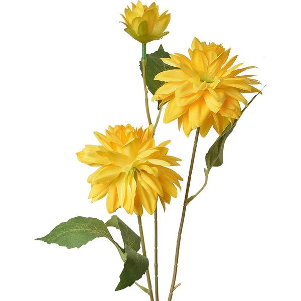 Fiore Artificiale Clayre & Eef 70 Cm In Plastica Gialla-image