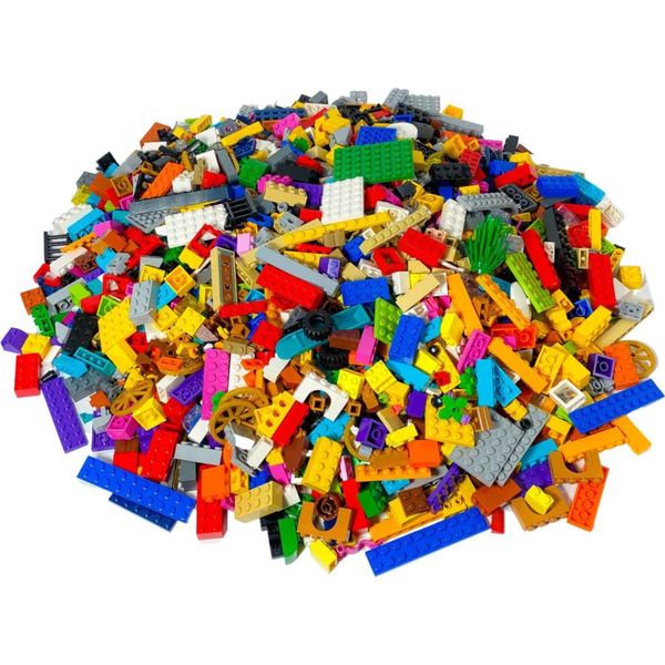 Lego® Mattoncini Speciali Misti Colorati 500 Gr. 500 Nuovo! Quantità 500X - Ogni Miscela Assemblata Singolarmente-image
