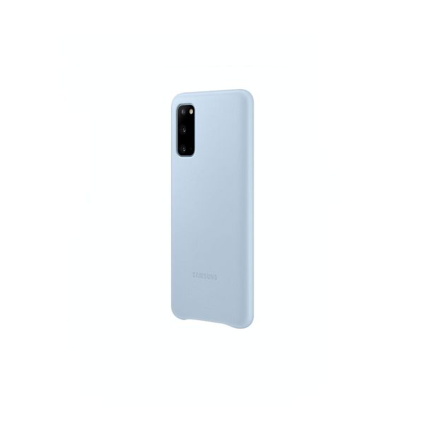 Samsung, Samsung EF-VG980LL Custodia In Pelle Per Galaxy S20 G980, Blu Navy-image