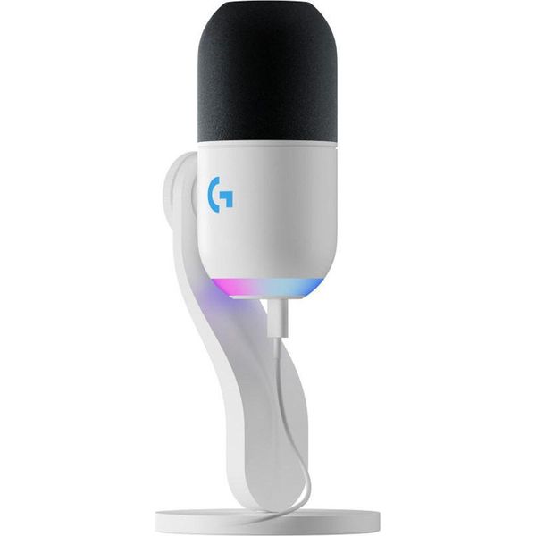 Logitech G Yeti Gx Nero, Bianco Microfono Da Tavolo-image