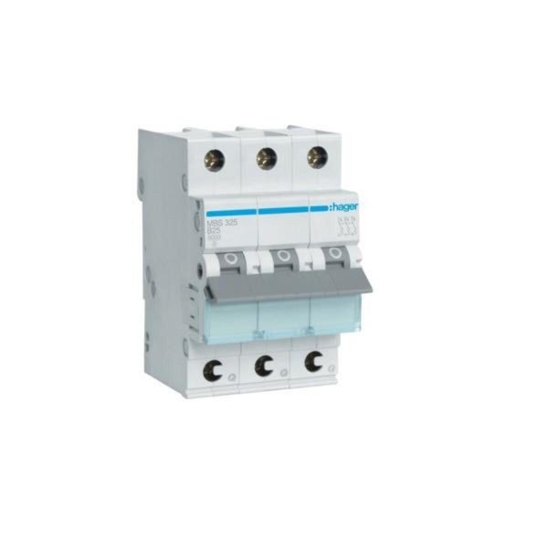 Hager MBS325 Corrente Nominale: 25 A, Frequenza Di Ingresso Ca: 50/60 Hz-image