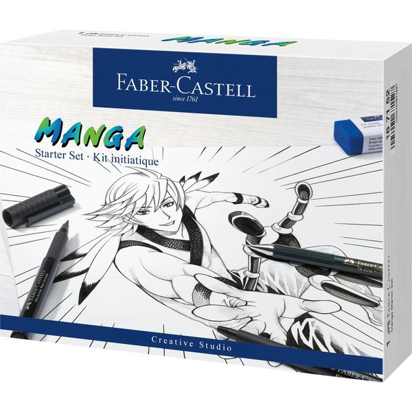 Faber Castell FC-167152 Tekenstift Faber-Castell Pitt Artist Pen Manga Starterset-image